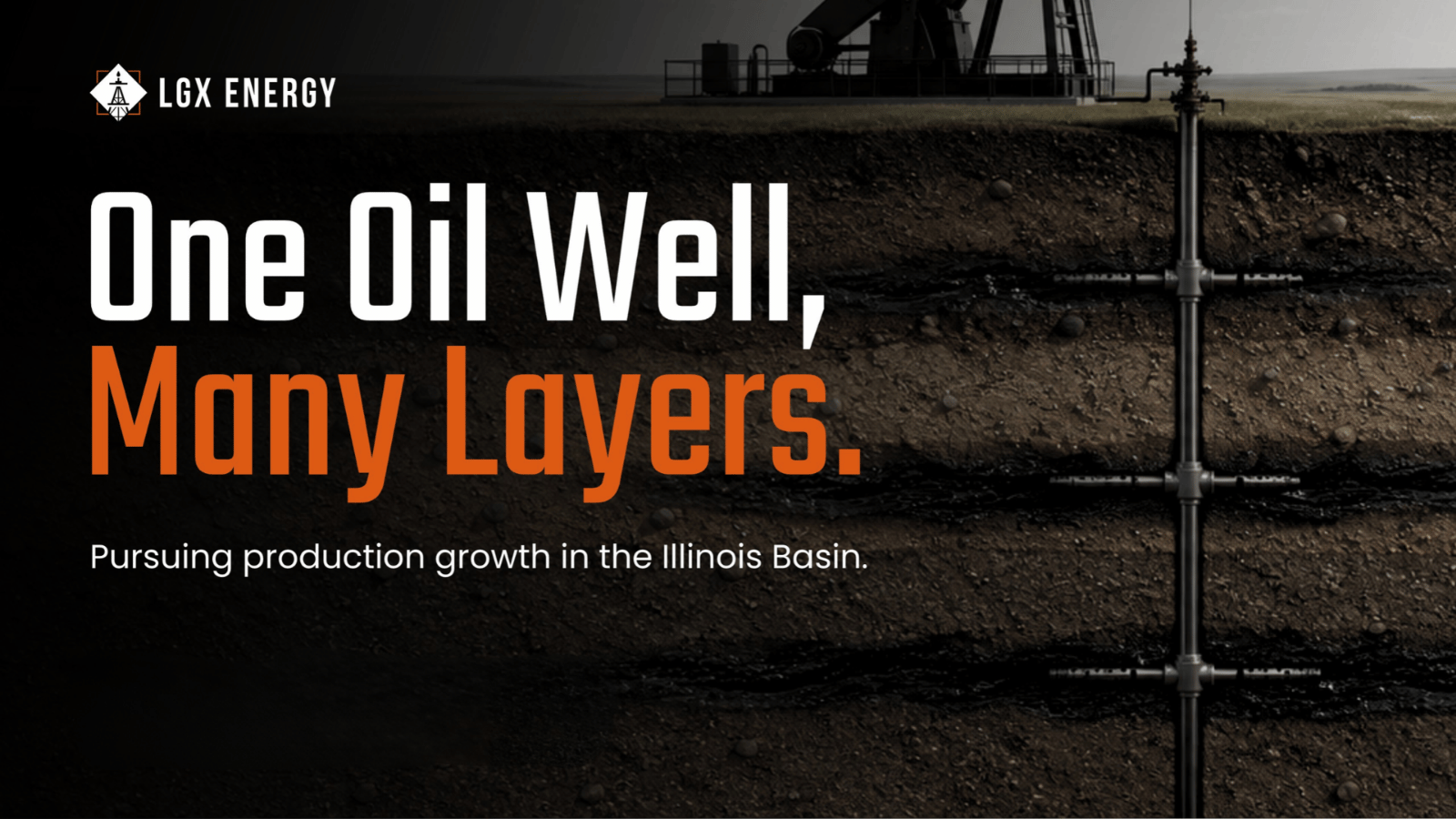 One Oil Well, Many Layers — stacked pay article graphic